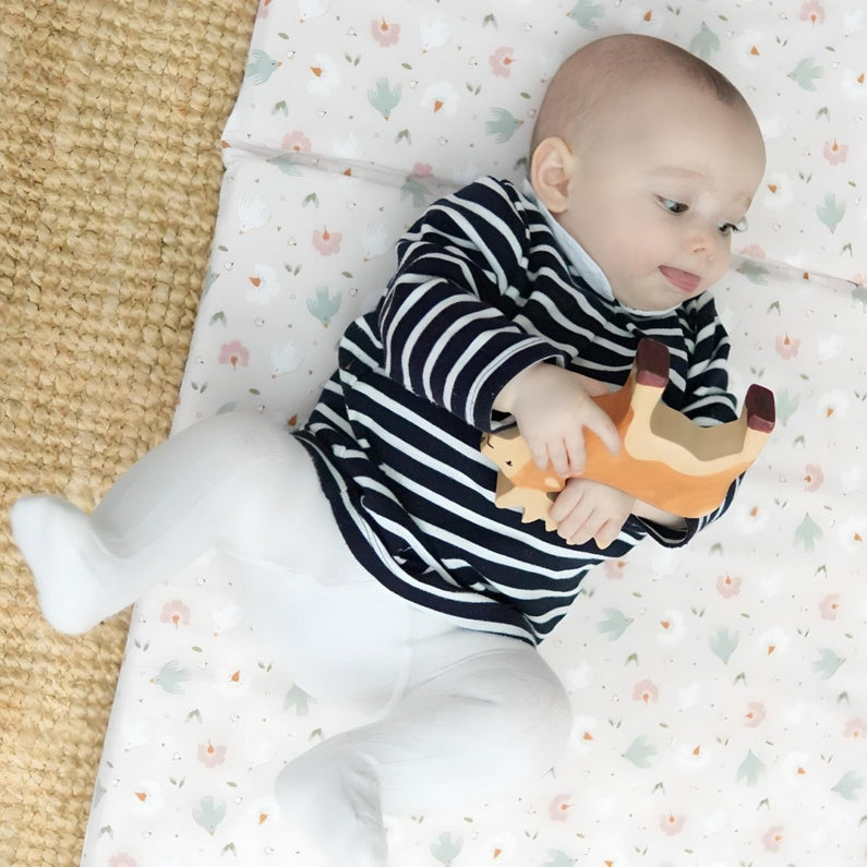 Tapis d'éveil Bébé montessori - Confortable et Sécurisé - Grand Tapis de Jeu - Monti Family