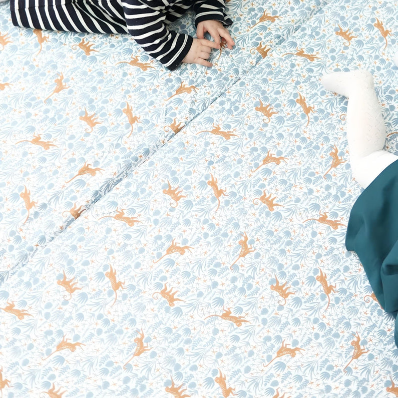 Tapis d'éveil Bébé montessori - Confortable et Sécurisé - Grand Tapis de Jeu - Monti Family