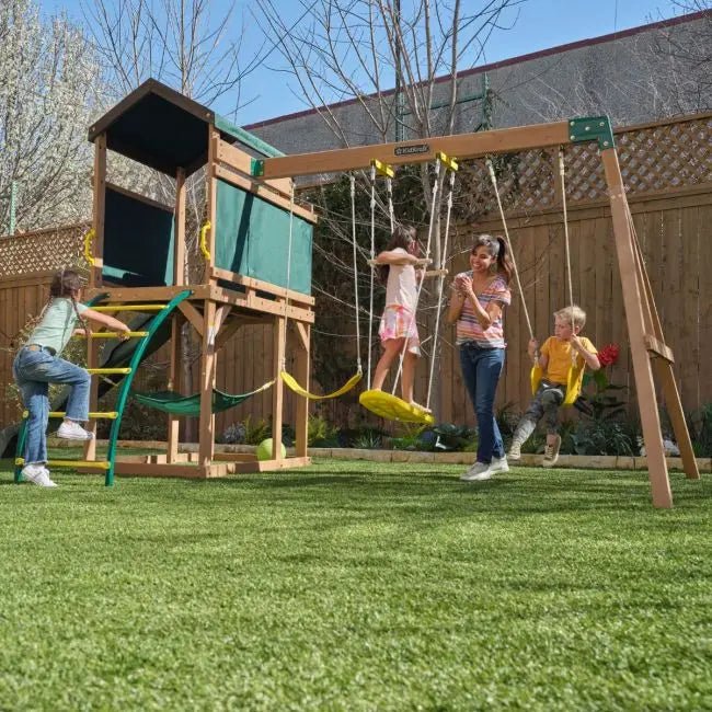 Hideaway Haven swing set - Monti Family