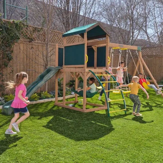 Hideaway Haven swing set - Monti Family