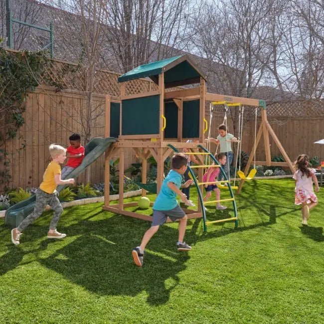 Hideaway Haven swing set - Monti Family