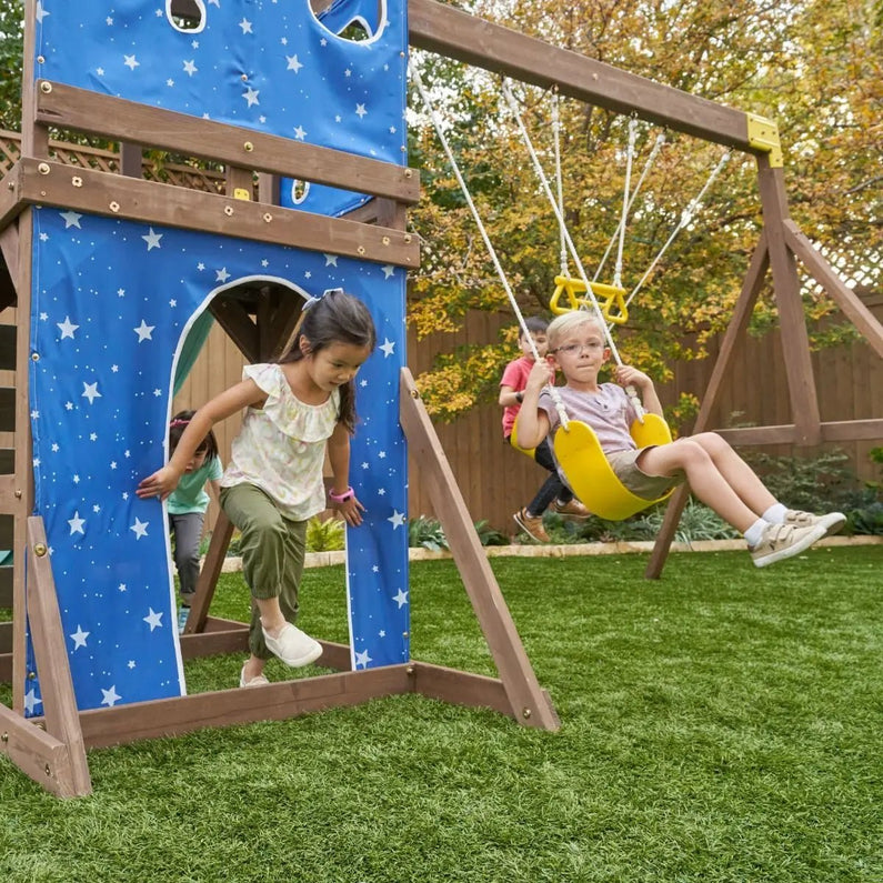 Overlook Challenge swing set - Monti Family