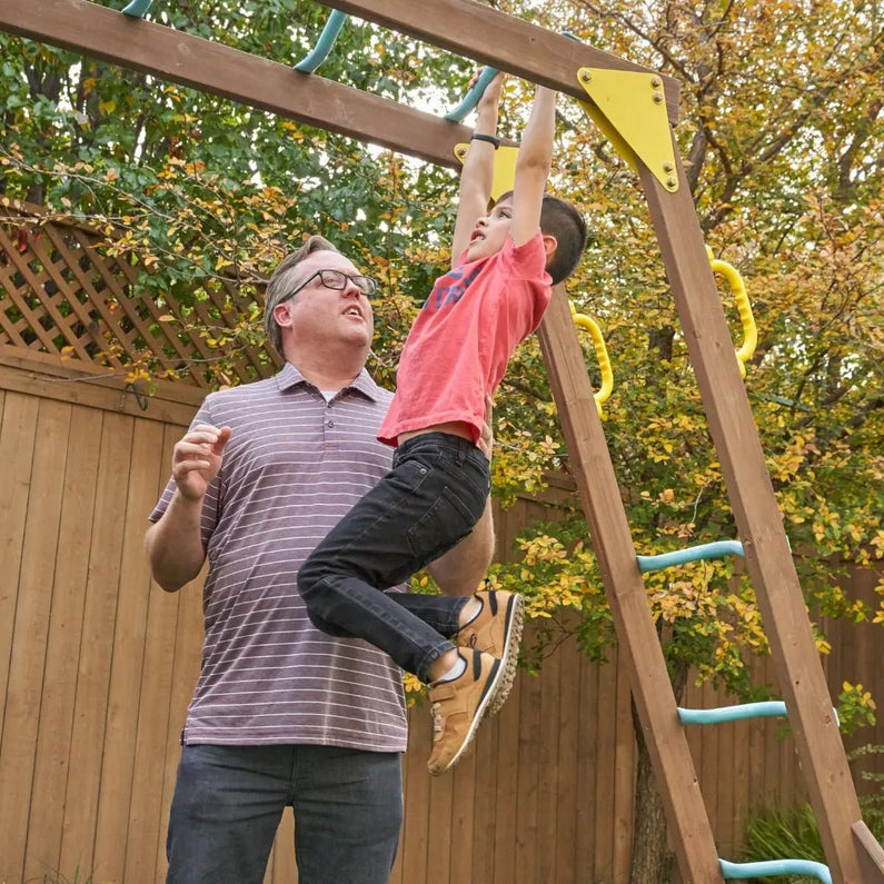 Overlook Challenge swing set - Monti Family