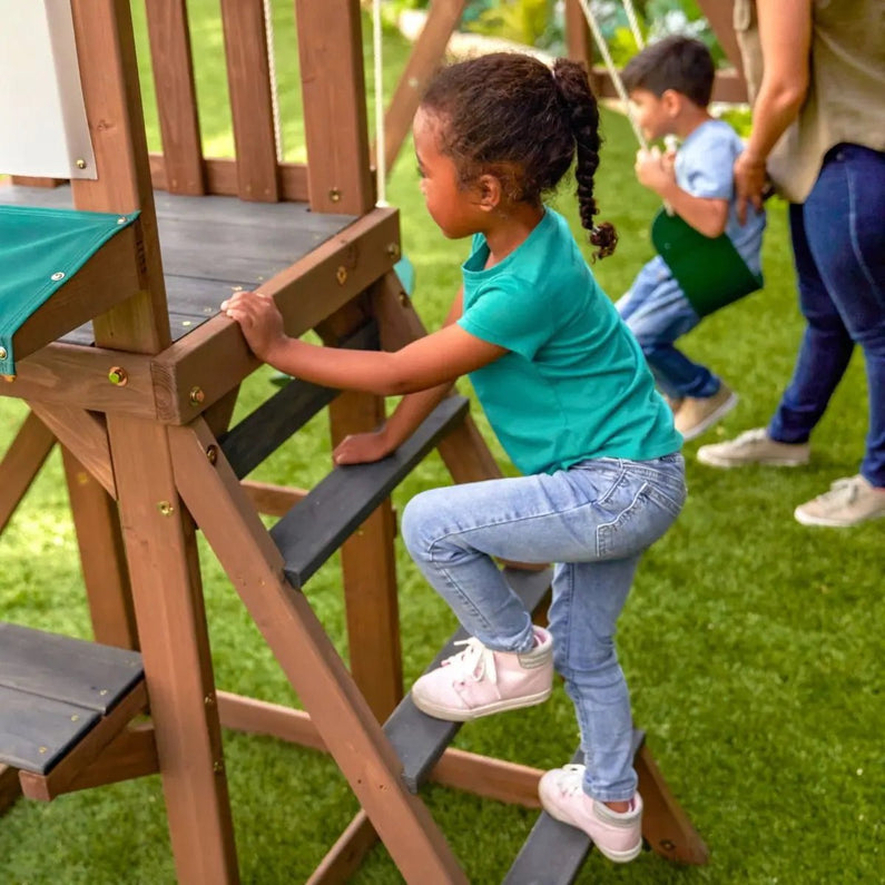 Wilderness Point swing set - Monti Family