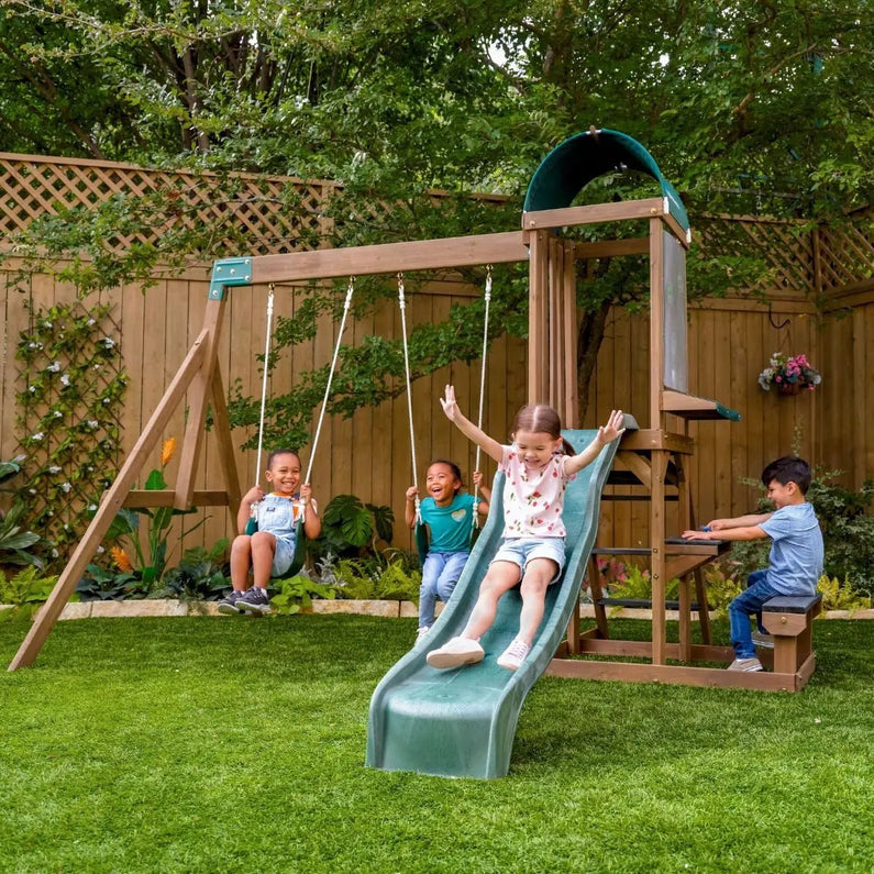 Wilderness Point swing set - Monti Family