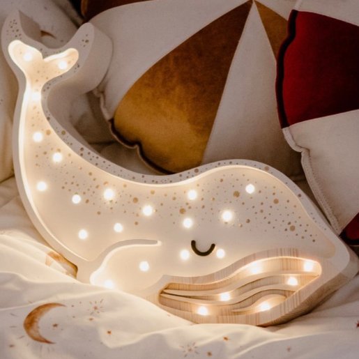 White Whale Lamp - Large - Monti Family