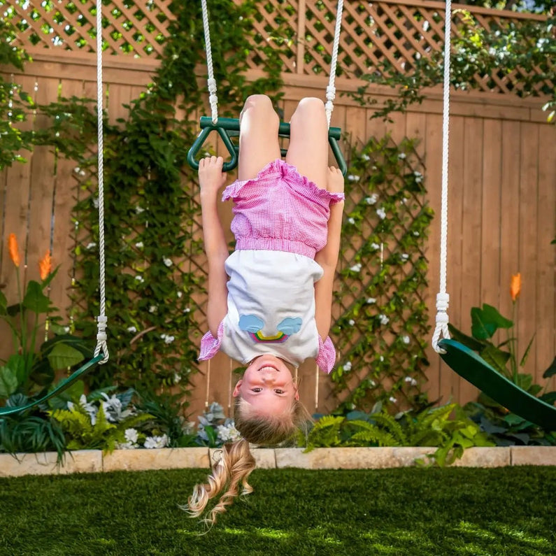 Emerald Challenge swing set - Monti Family