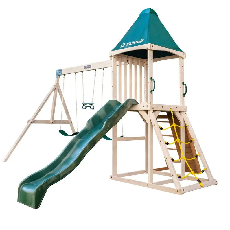 Emerald Challenge swing set - Monti Family