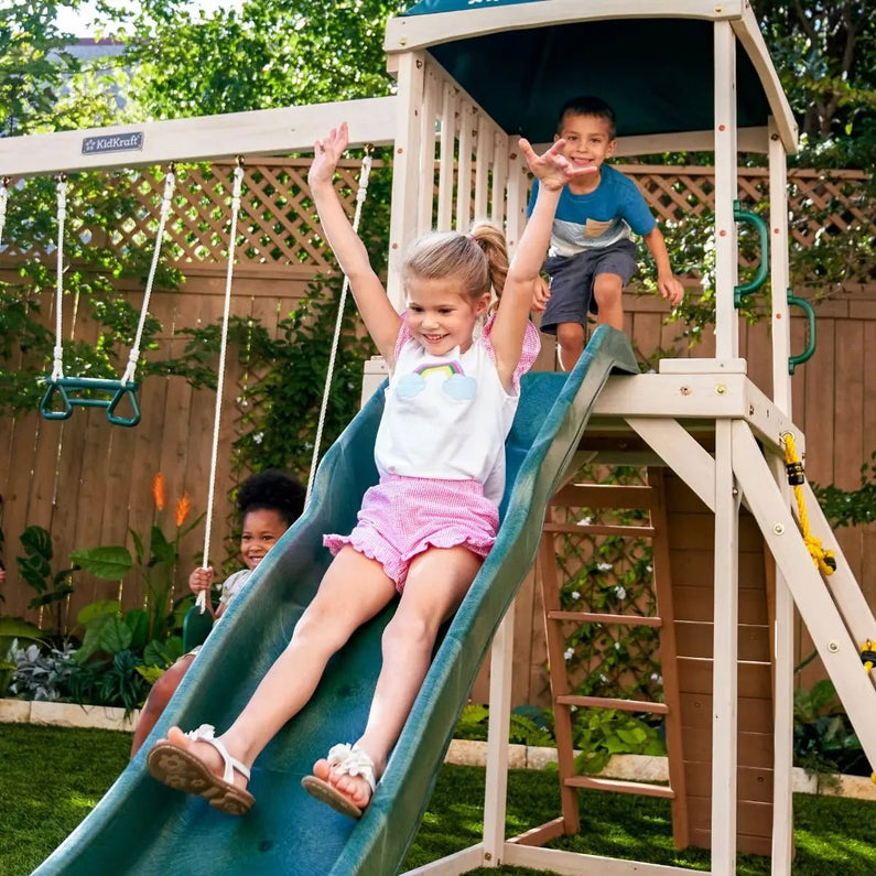 Emerald Challenge swing set - Monti Family