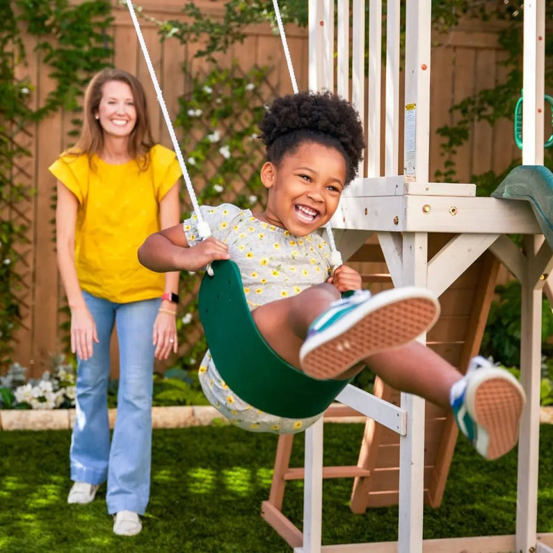 Emerald Challenge swing set - Monti Family