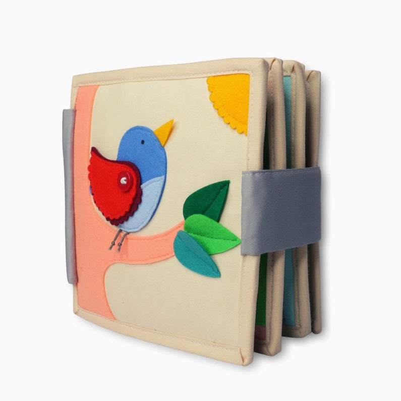 Mini Quiet Book - Bird - Monti Family