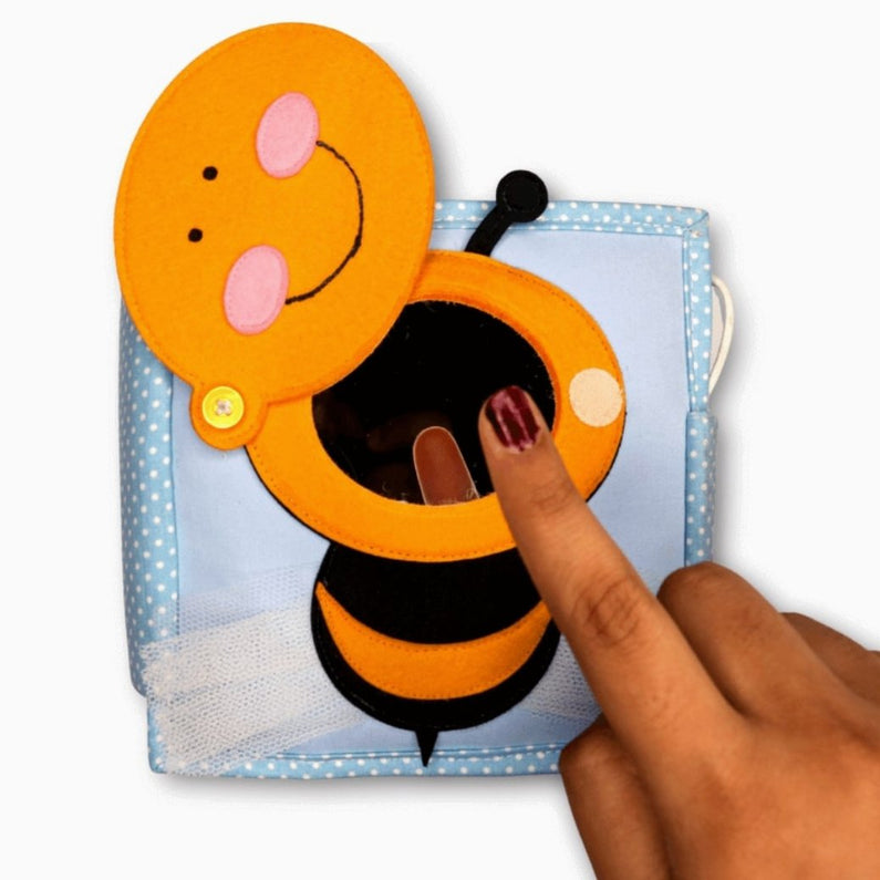 Mini Quiet Book - Little bee - Monti Family