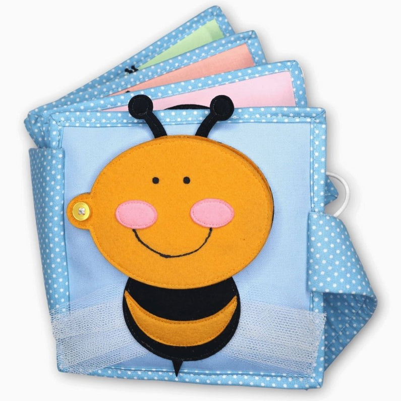 Mini Quiet Book - Little bee - Monti Family