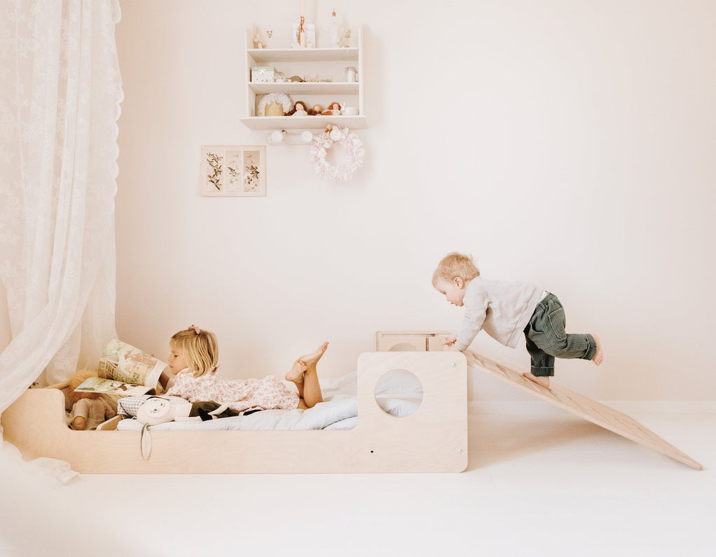 Letto Montessori in evoluzione - Famiglia Monti